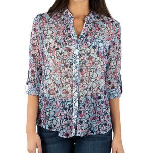 KUT FROM THE KLOTH Jasmine Chiffon Blouse